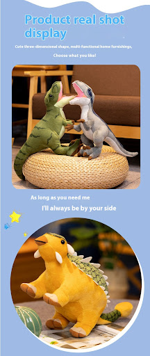 Title 3, Simulation Dinosaur Tyrannosaurus Doll Plush To...
