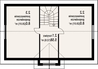 DP-G2-02 - Rzut poddasza