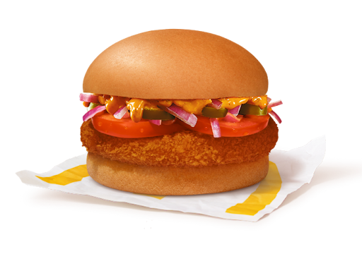 Mexican McAloo Tikki Burger