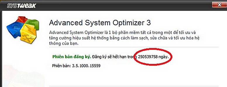 Advanced System Optimizer (ASO) 3.9 Việt hóa+ keygen 1