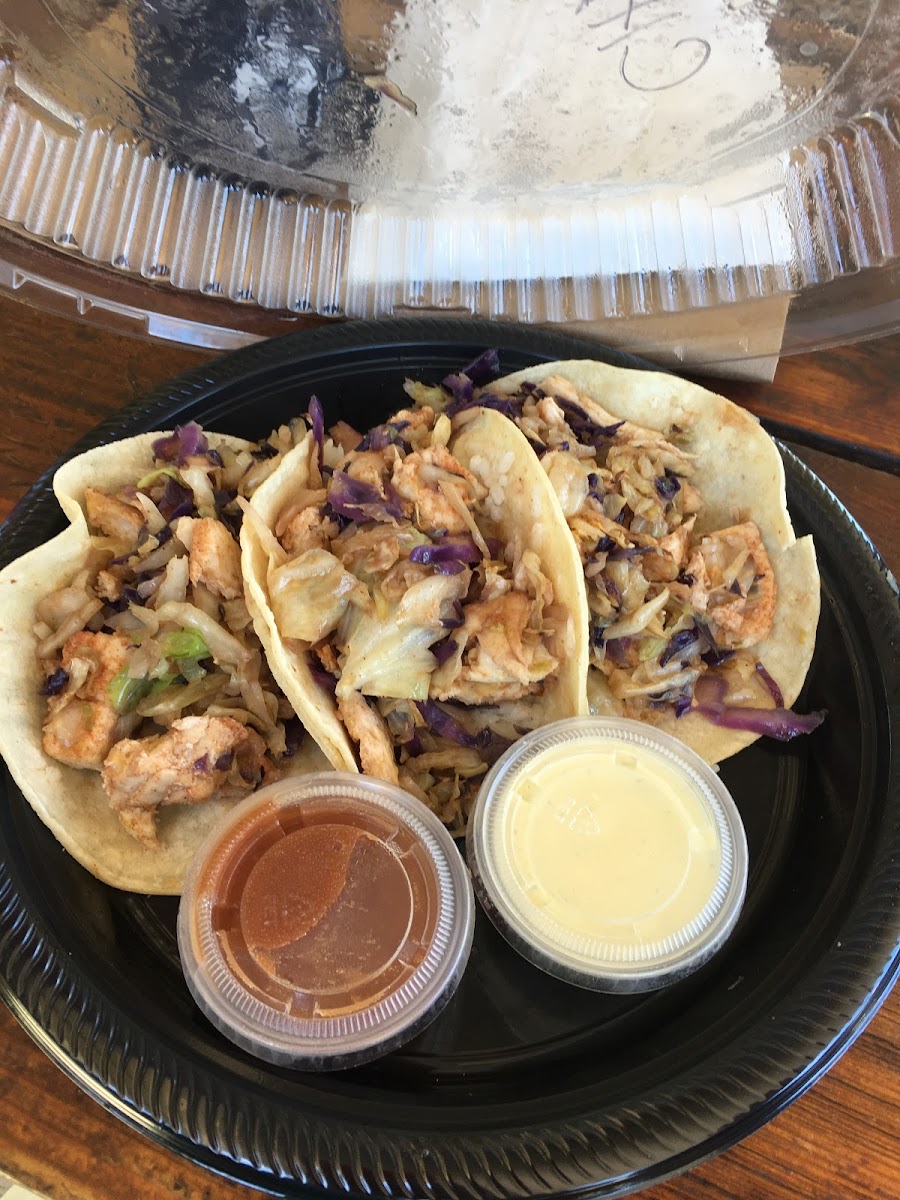 Mahi mahi tacos