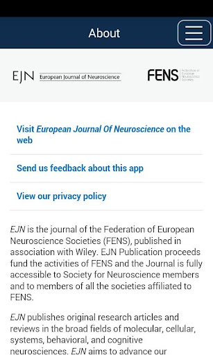European Jnl of Neuroscience