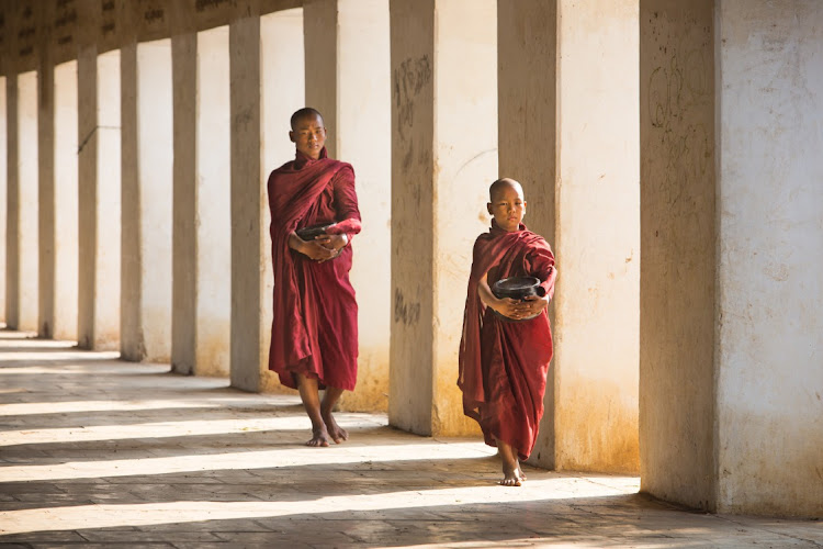 Buddhist monks at the Shwezigon monastry in Bagan Myanmar in 2015. Two monks were among 22 people shot and killed at close range at a monastry in Nan Neint, Pinalung region, Myanmar during the week of March 5 2023. Picture: 123RF/kobackpacko