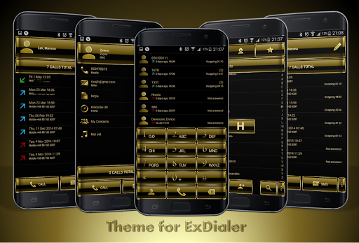 Dialer Gold 2 Theme