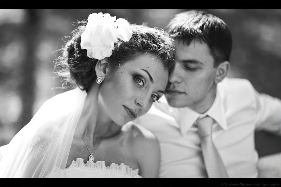 Fotografo di matrimoni Yaroslavna Chernova (yaroslavnache). Foto del 10 novembre 2012