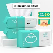 Khăn Vải Khô Đa Năng Top Gia, Khăn Khô Đa Năng Không Mùi An Toàn Cho Bé Và Siêu Tiết Kiệm