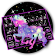 Thème de clavier Night Galaxy Unicorn icon