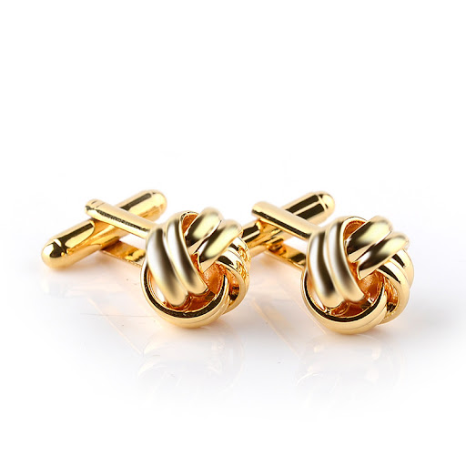 Title 5, Mens Shirt Twist Cufflinks with a Wish. Elevat...
