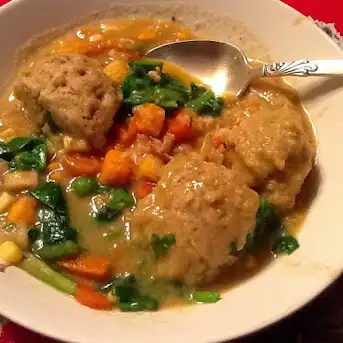 Southern Style Chicken and Dumplings - Written Reality