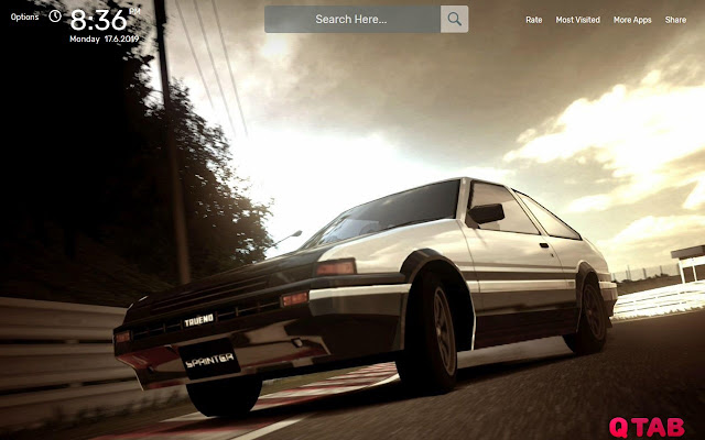 Initial D Wallpapers New Tab Theme