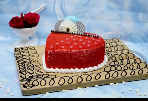 Heart Shape Cake Red Velvet