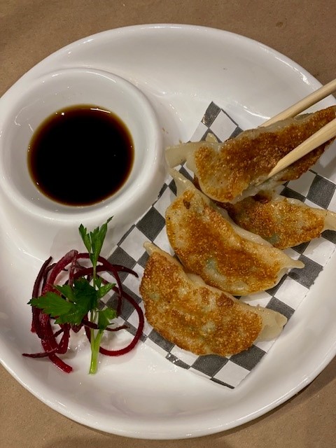 chicken gyoza