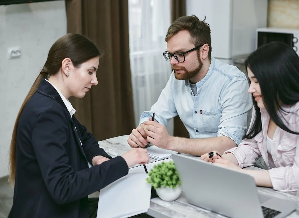 Couple Applying for a Loan