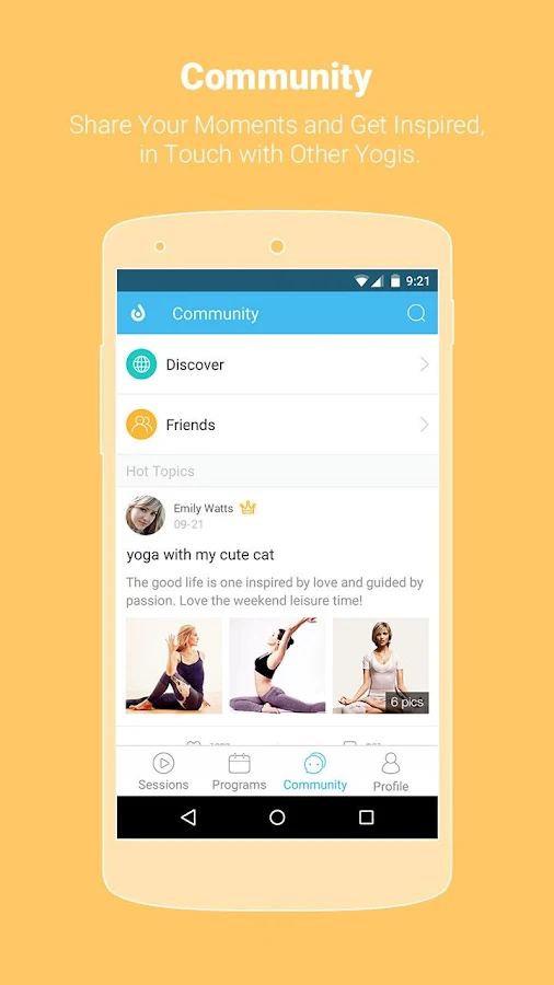    Daily Yoga - Yoga Fitness App- screenshot  