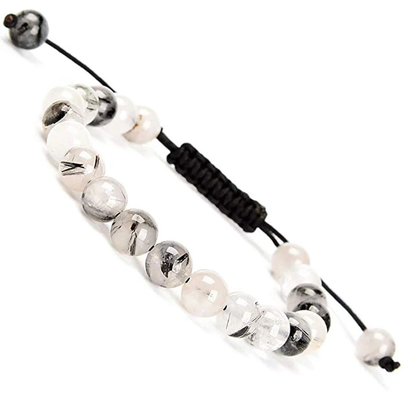 Verstelbare Natuursteen Armband voor Mode Persoonlijkheid, Stijlvol Accessoire voor Dagelijks Gebruik en Speciale Gelegenheden.