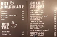 Crush Coffee menu 2