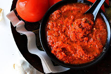 Tomato Chutney with Garlic