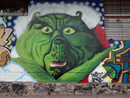 Mural Del Grinch