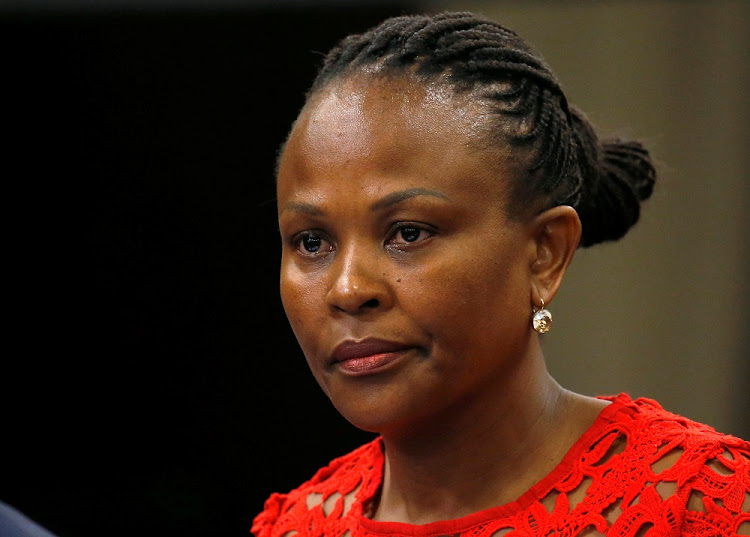 Busisiwe Mkhwebane. Picture: REUTERS/MIKE HUTCHINGS.