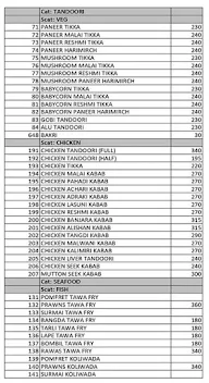 Coastal Malvan Lunch Home menu 3