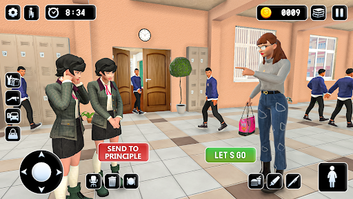 Screenshot High School Teacher Game 3D