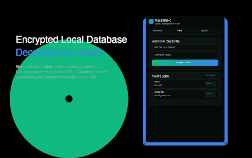PassShield: Cryptographic Vault screenshot 2