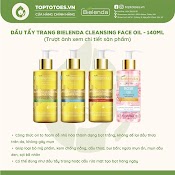 Dầu Tẩy Trang Bielenda Cleansing Oil 140Ml Làm Sạch Sâu, Dễ Nhũ Hoá