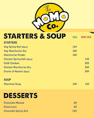 The Momo Co. menu 1