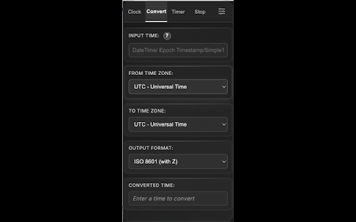 Global Time - UTC Clock & Convert screenshot 2