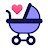 Baby diary feeding timer track icon