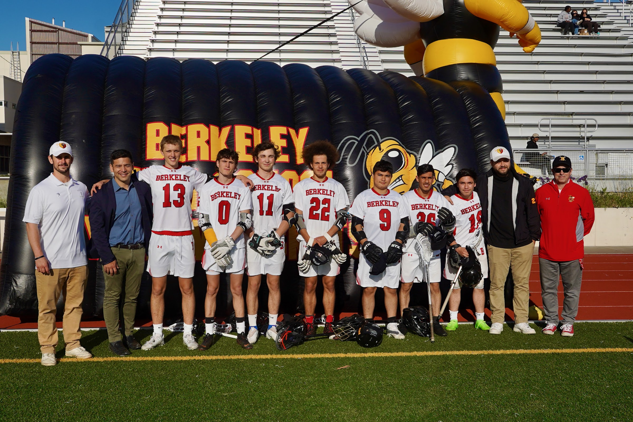 Boys lax senior night