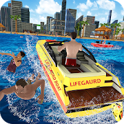 Coast Guard Lifeboat Beach Rescue Operation 1.0 Icon