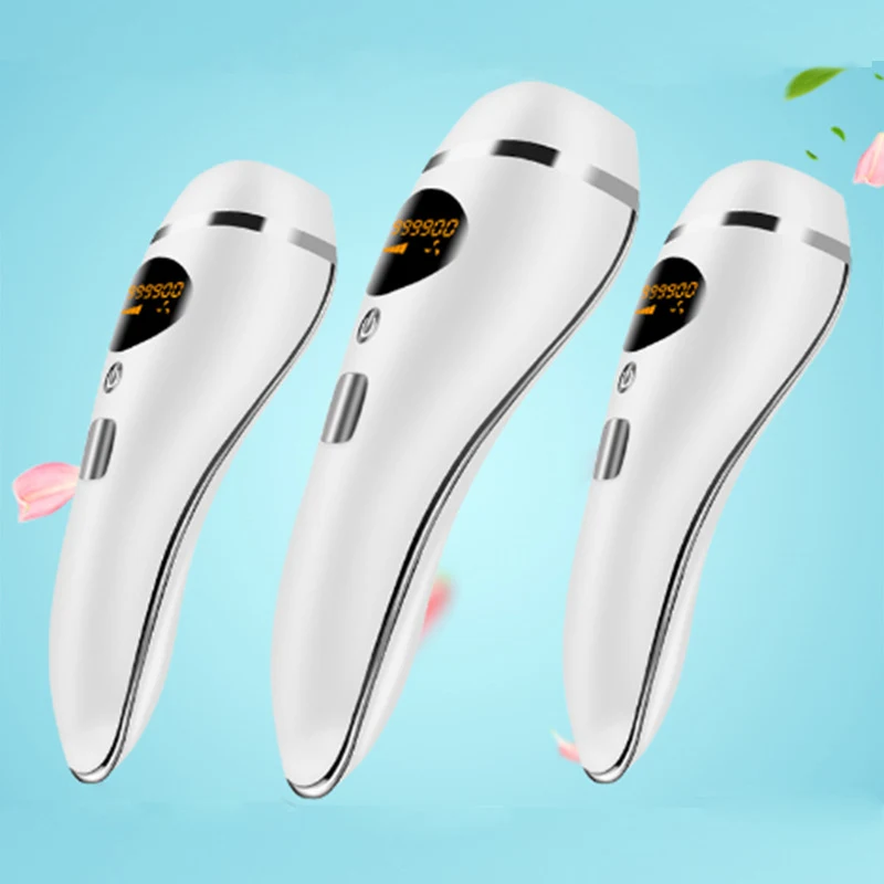 Dispositivo de depilação a laser IPL, remoção de pelos indesejados com tecnologia avançada, aparelho de beleza para pele lisa e sem pelos.