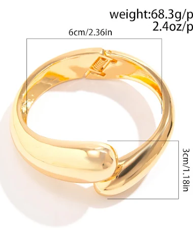 Design Texture Brillant Bracelet Go - 3