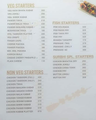 Surabhi Snacks menu 3