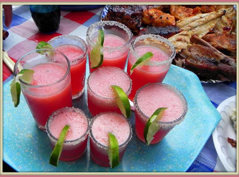 Basil-infused Watermelon Lemonade