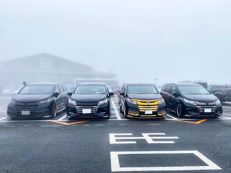 オデッセイのclub.M・チバラギ組with T・ココはどこ？・黒🥚・PickUpCars2021‼️エントリーしてません🤣に関するカスタム事例の投稿画像8枚目