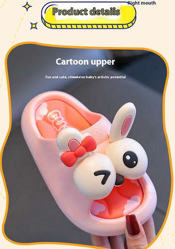 Title 12, Childrens slippers baby non-slip soft bottom i...