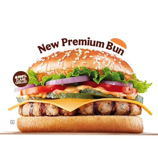 Chicken Whopper With Cheese Slice