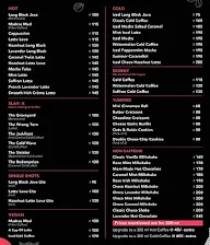 Slay Coffee menu 1