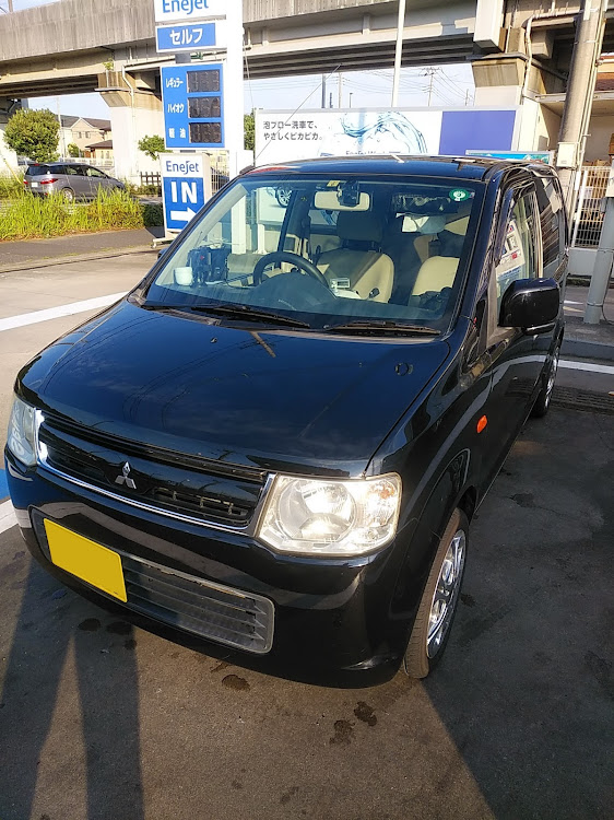 eKワゴンの洗車・ヘッドライトレンズ磨きに関するカスタム事例の投稿画像1枚目