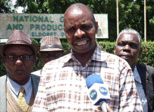 KFA director Kipkorir Menjo in Eldoret in February