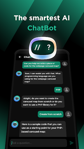 Screenshot ChatBot - AI Chat