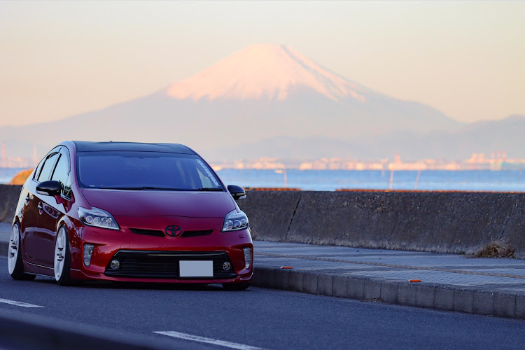 プリウスのピックアップされてみたい・B.O.B・朝カメ活・朝は清々しい・富士山と愛車に関するカスタム事例の投稿画像5枚目
