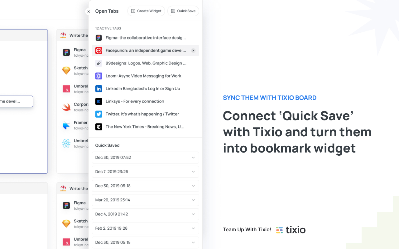 Tixio Quicksave Extension Preview image 4