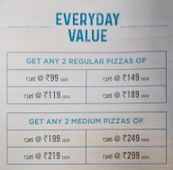 Domino's Pizza menu 4