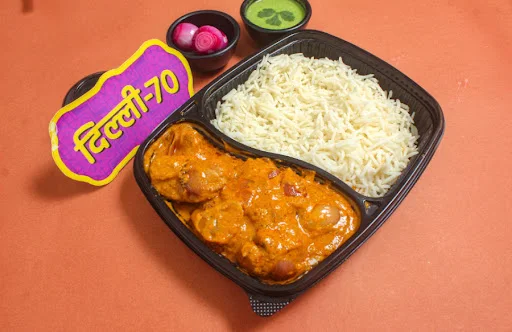 Non Veg Indian Rice & Gravy Meal Box