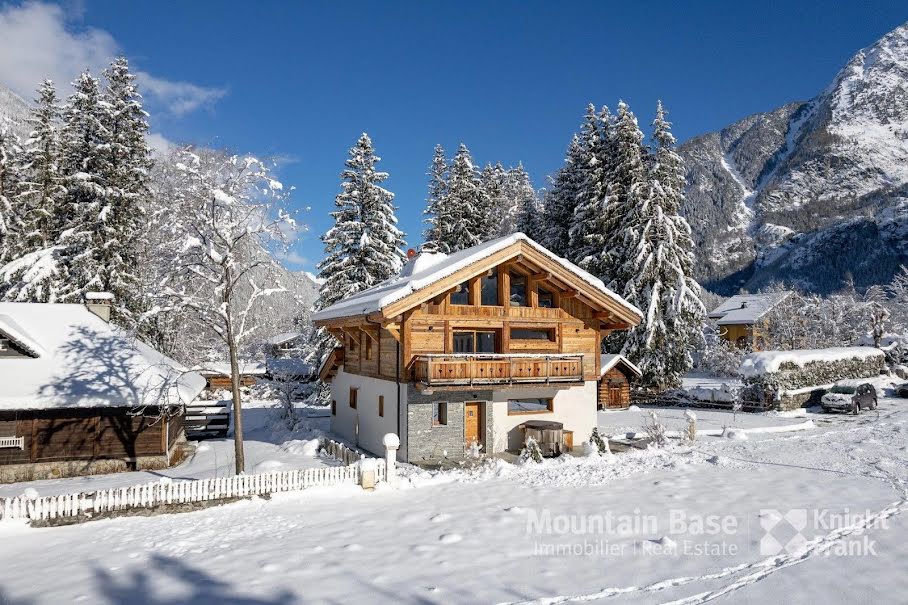 Vente chalet 5 pièces 214 m² à Chamonix-Mont-Blanc (74400), 3 200 000 €