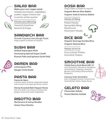 Eko Lyfe - A Zero Waste Cafe menu 