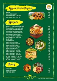 Kerala Cafe menu 4